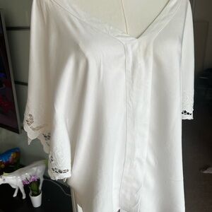 Forever 21 Cream Garment with Black Label